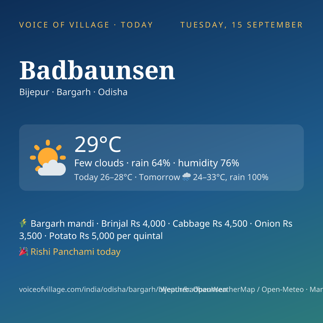 Badbaunsen today