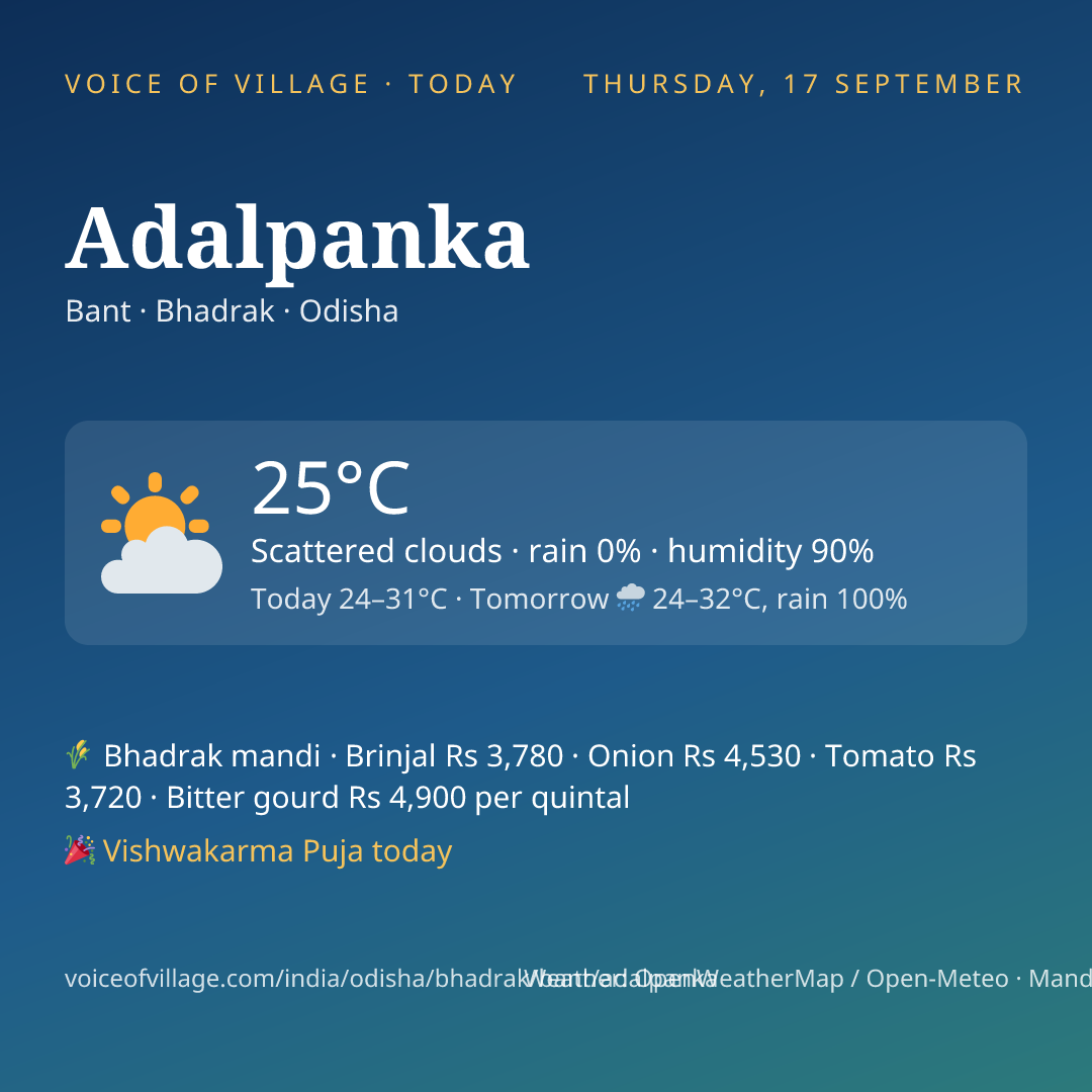 Adalpanka today