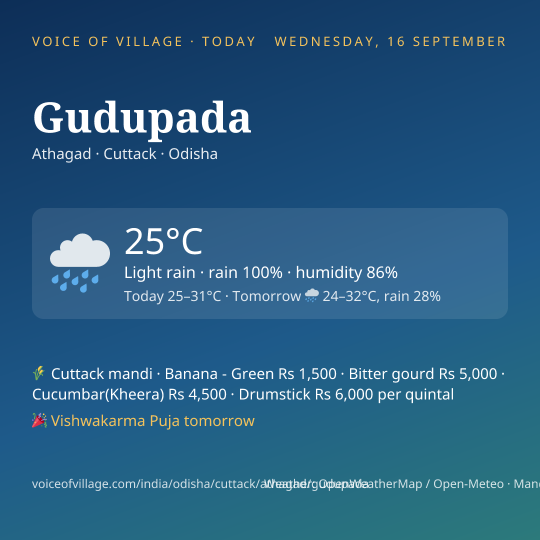 Gudupada today