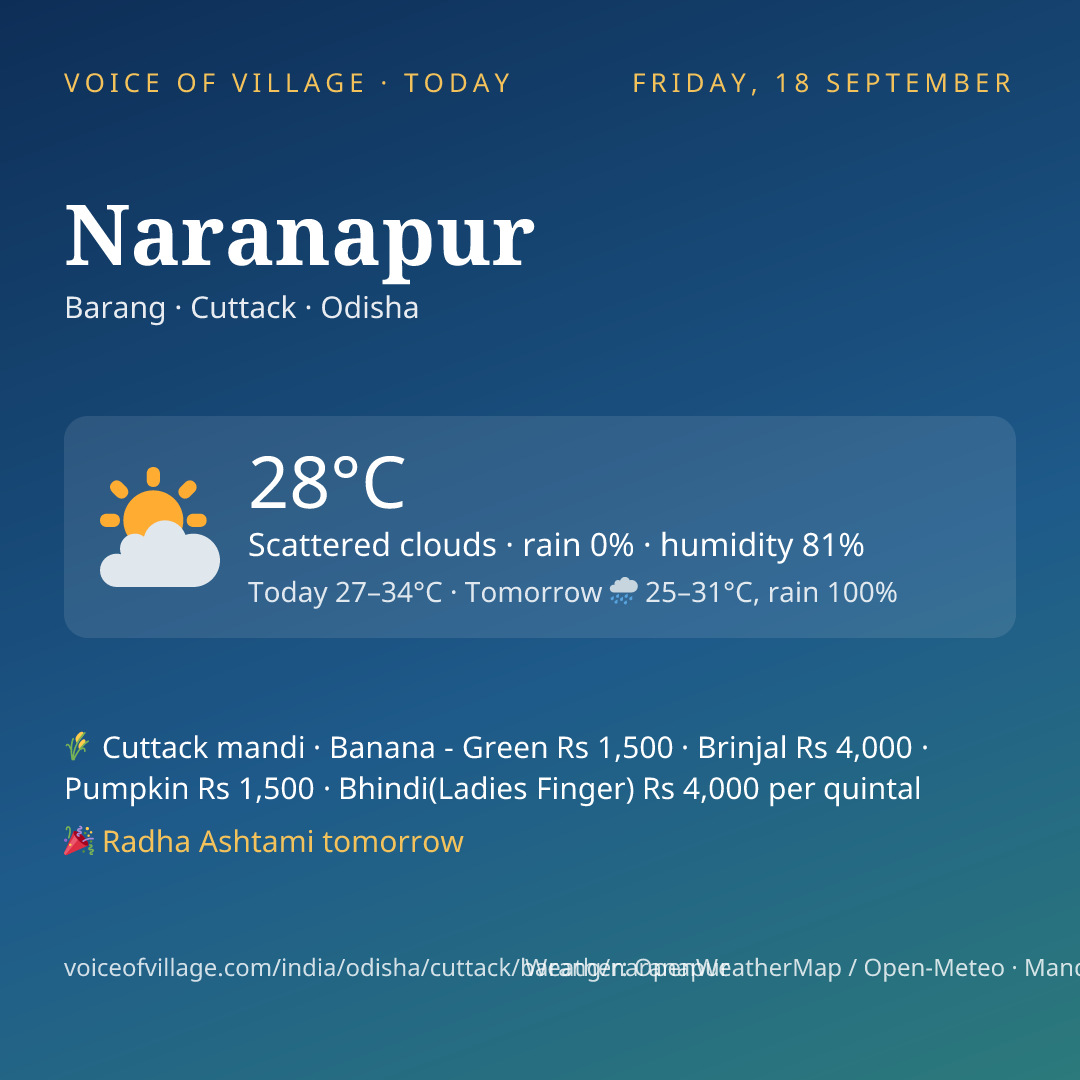Naranapur today