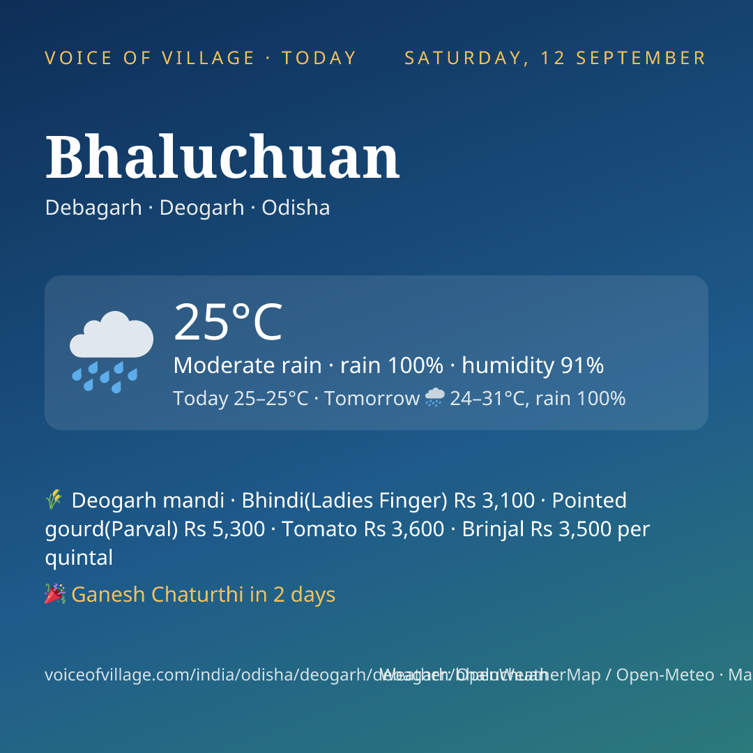 Bhaluchuan today