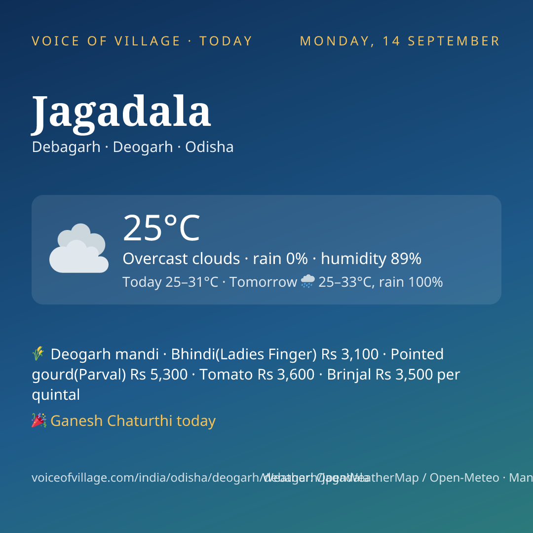 Jagadala today