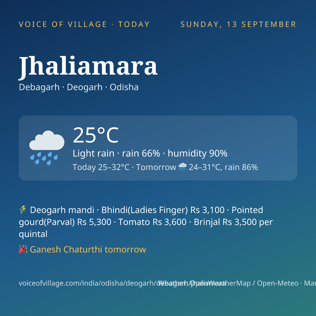 Jhaliamara today