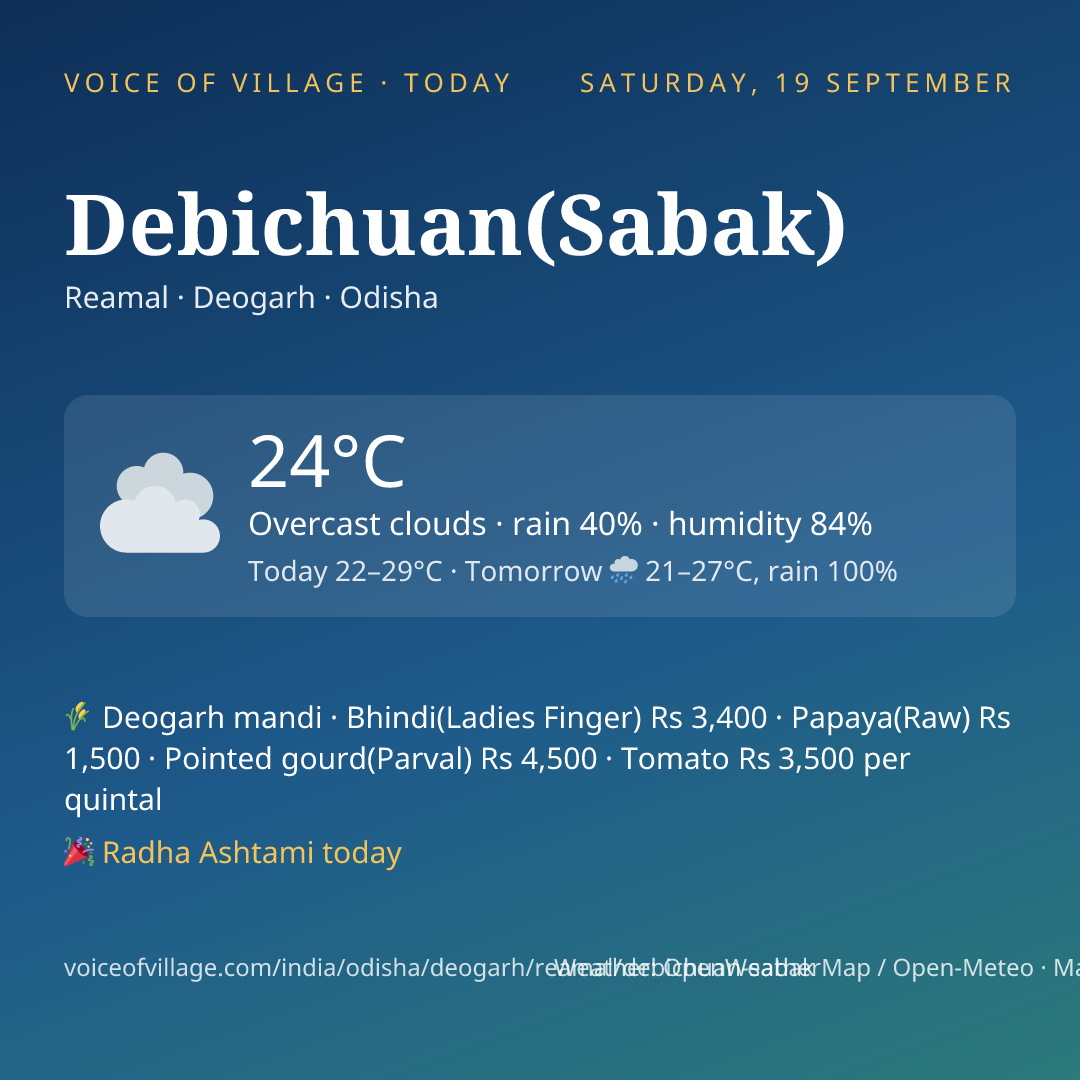 Debichuan(Sabak) today