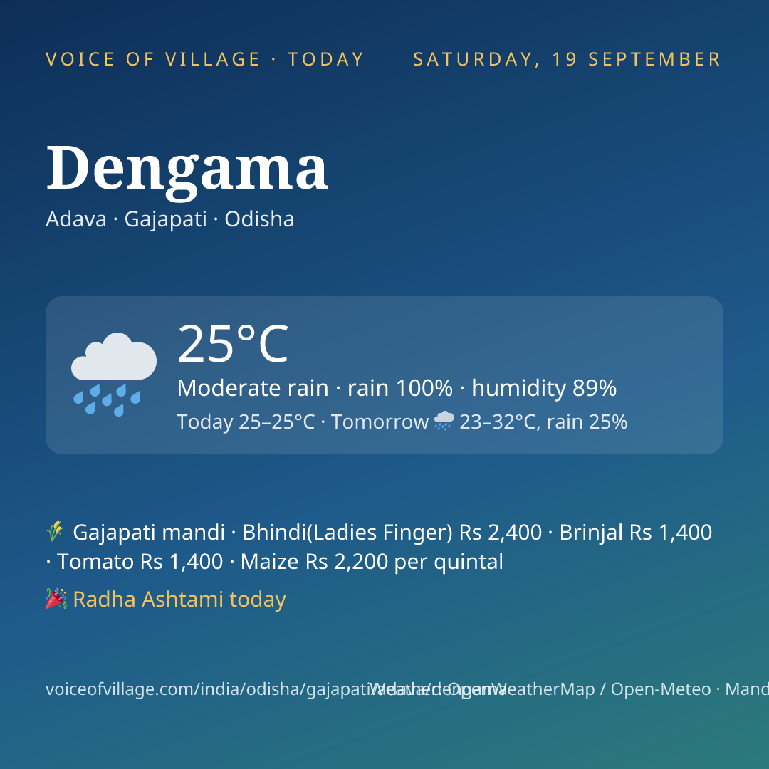Dengama today