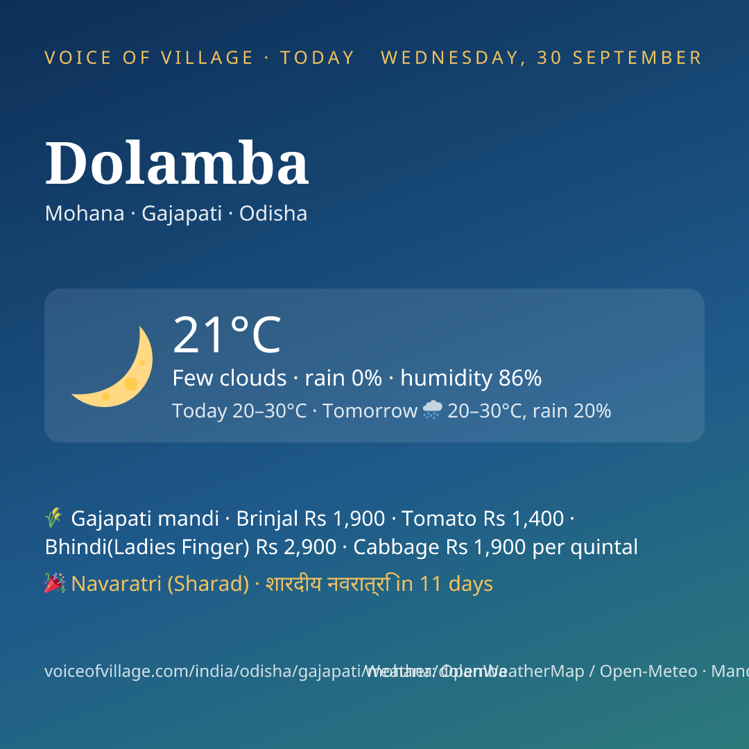 Dolamba today