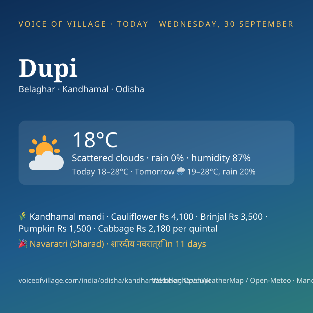 Dupi today