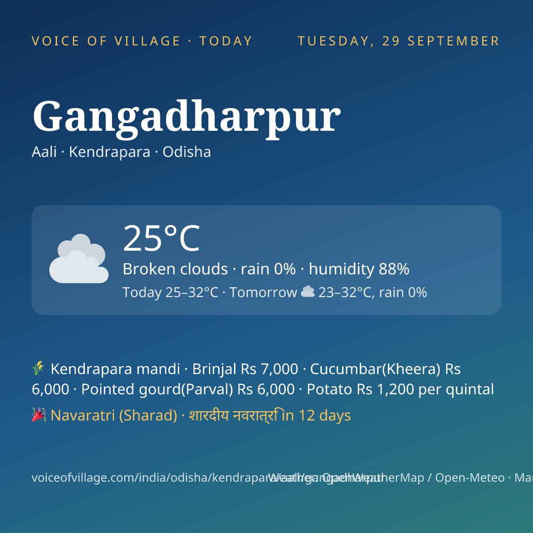 Gangadharpur today