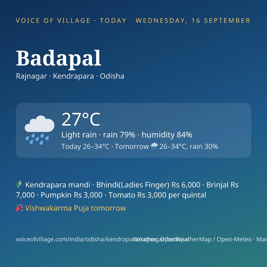 Badapal today