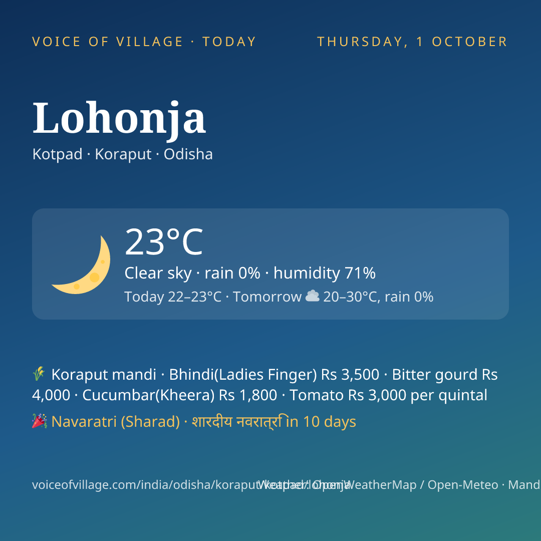 Lohonja today