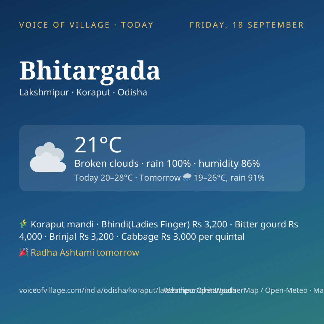 Bhitargada today