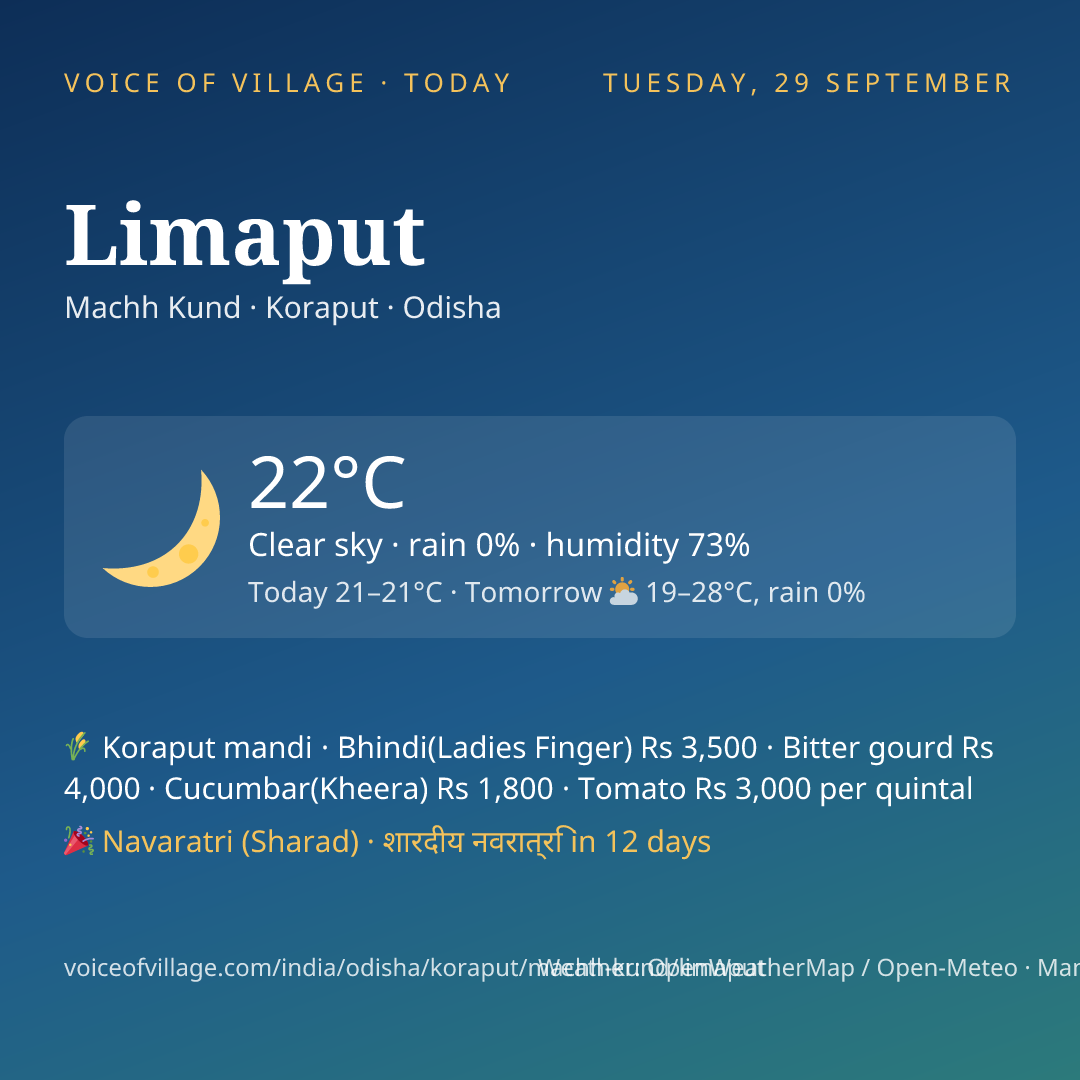 Limaput today