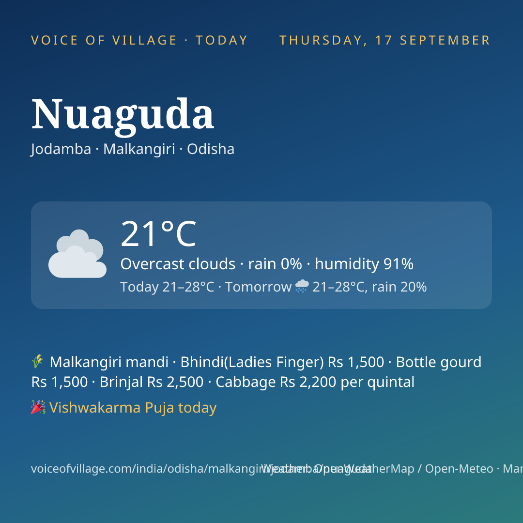 Nuaguda today