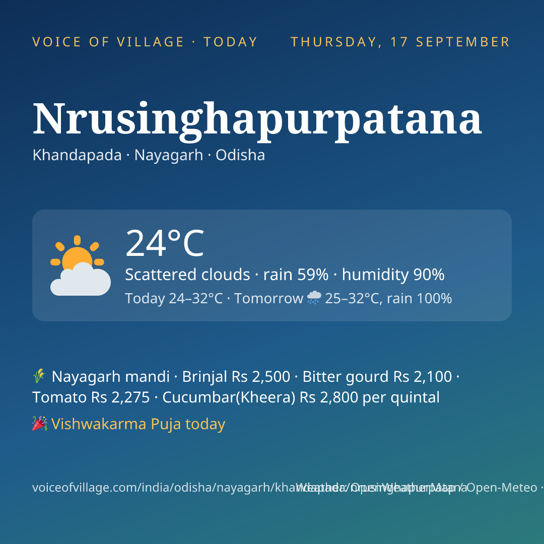 Nrusinghapurpatana today