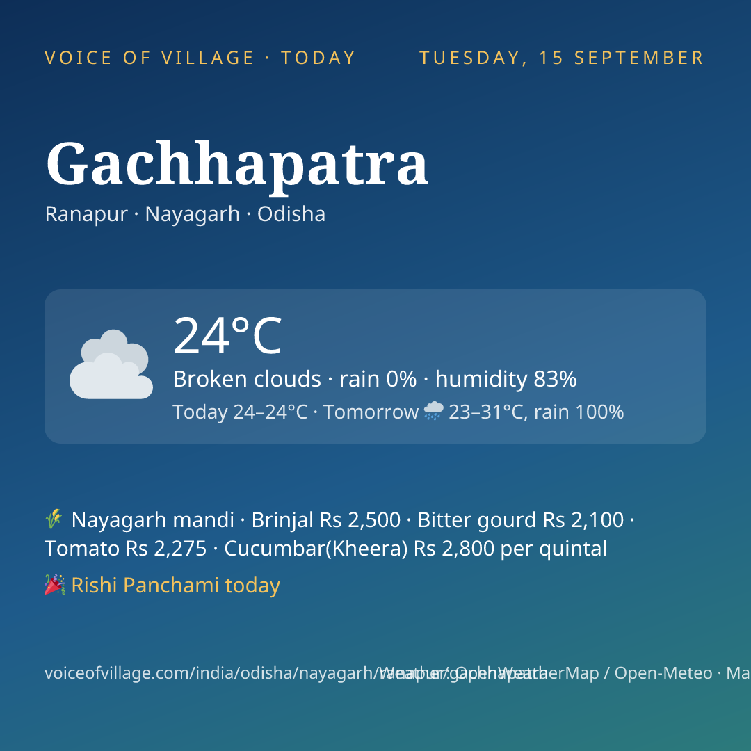 Gachhapatra today