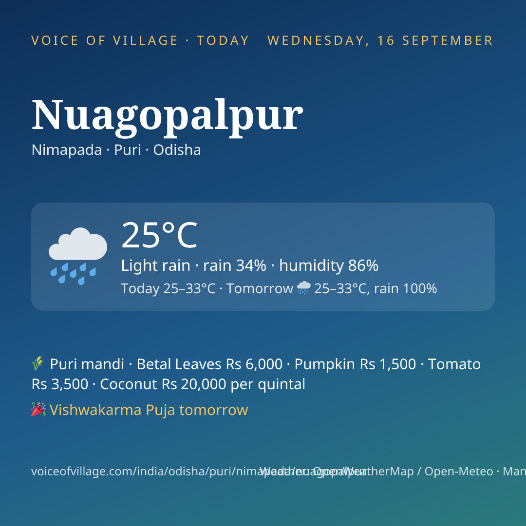 Nuagopalpur today