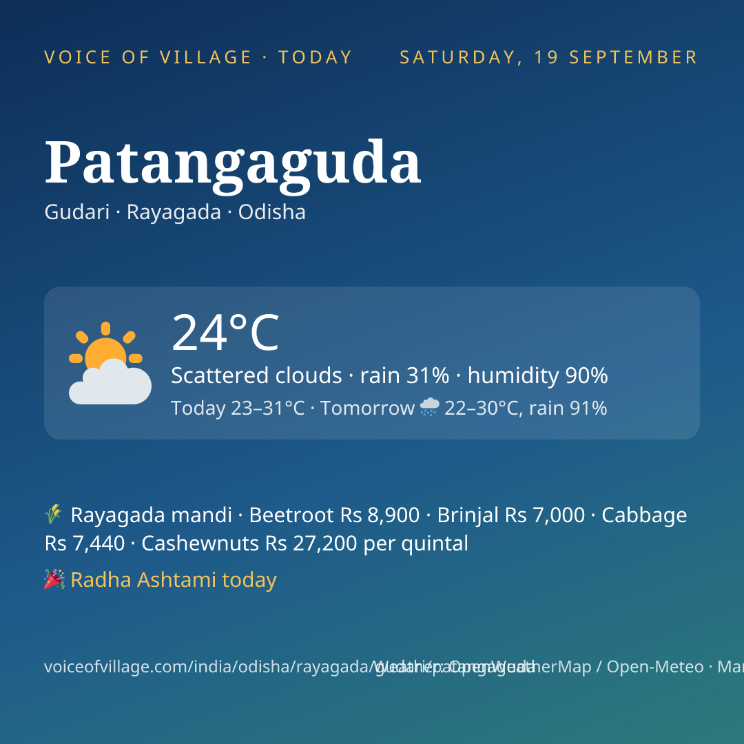 Patangaguda today