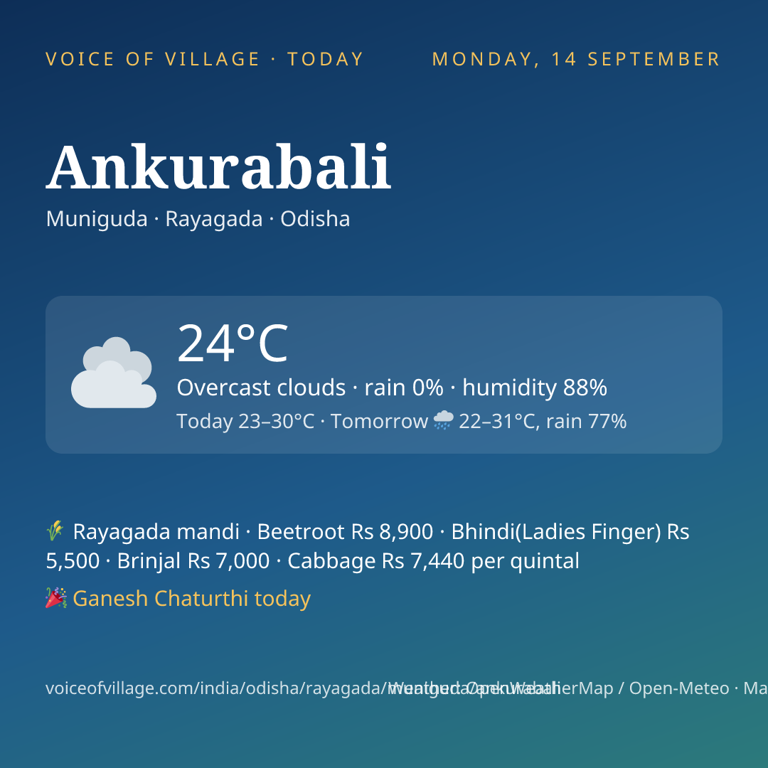 Ankurabali today