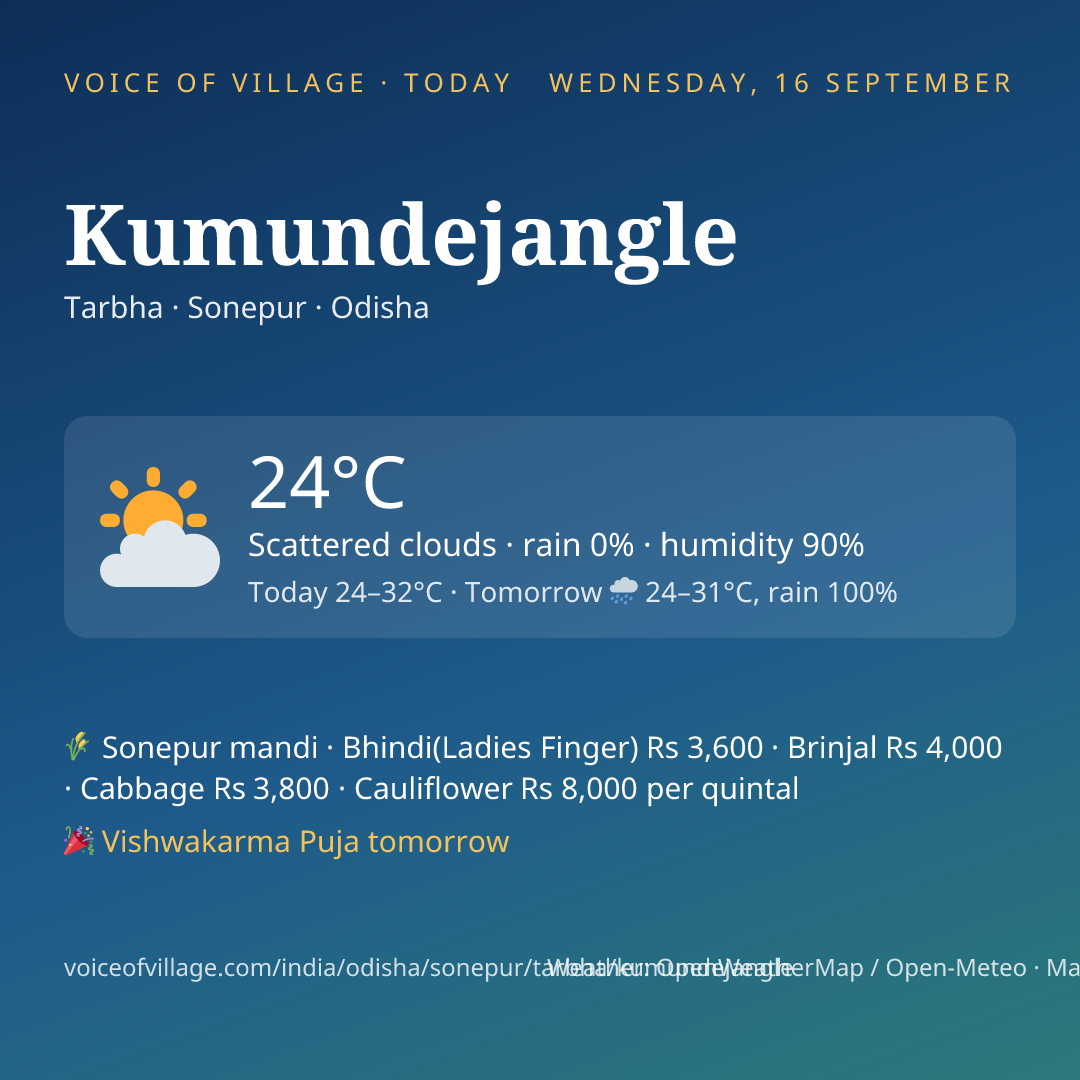 Kumundejangle today