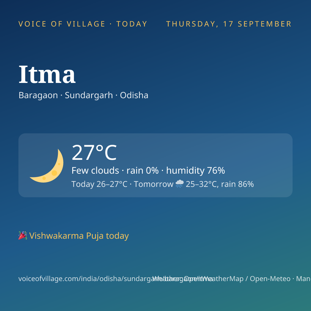 Itma today