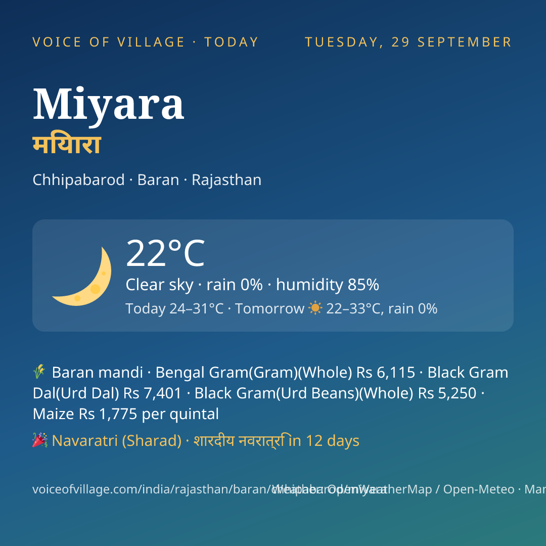 Miyara today