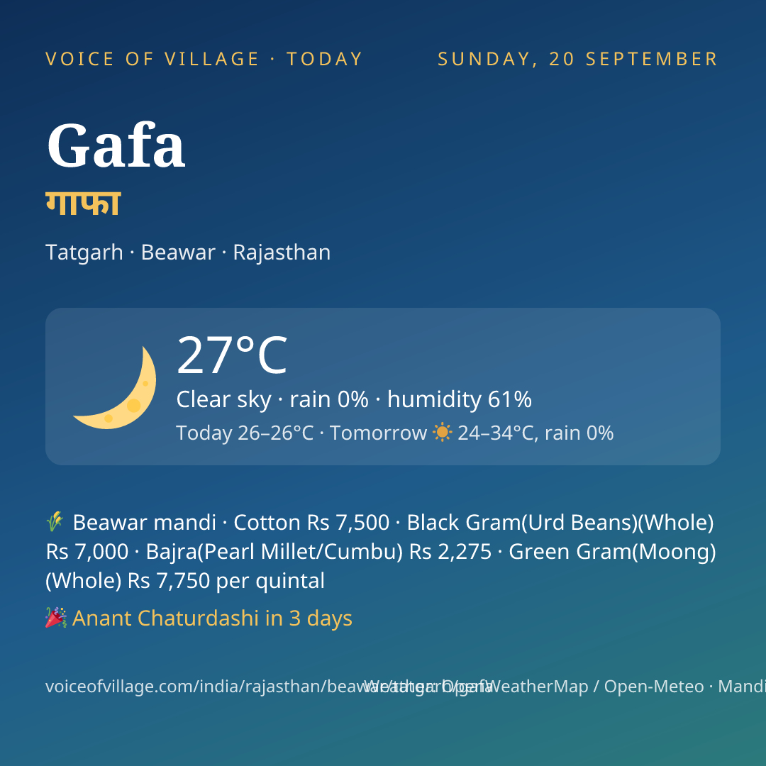 Gafa today