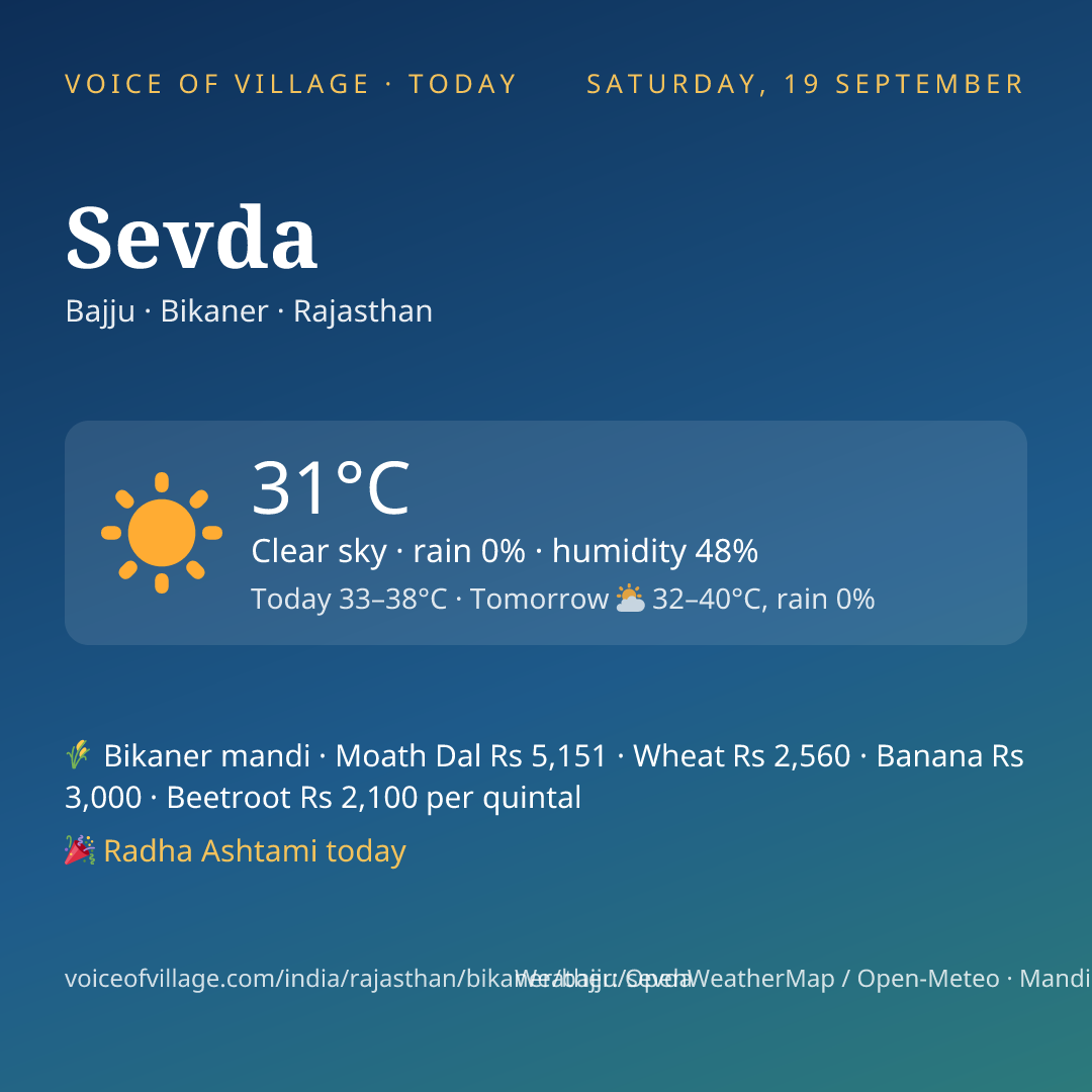Sevda today