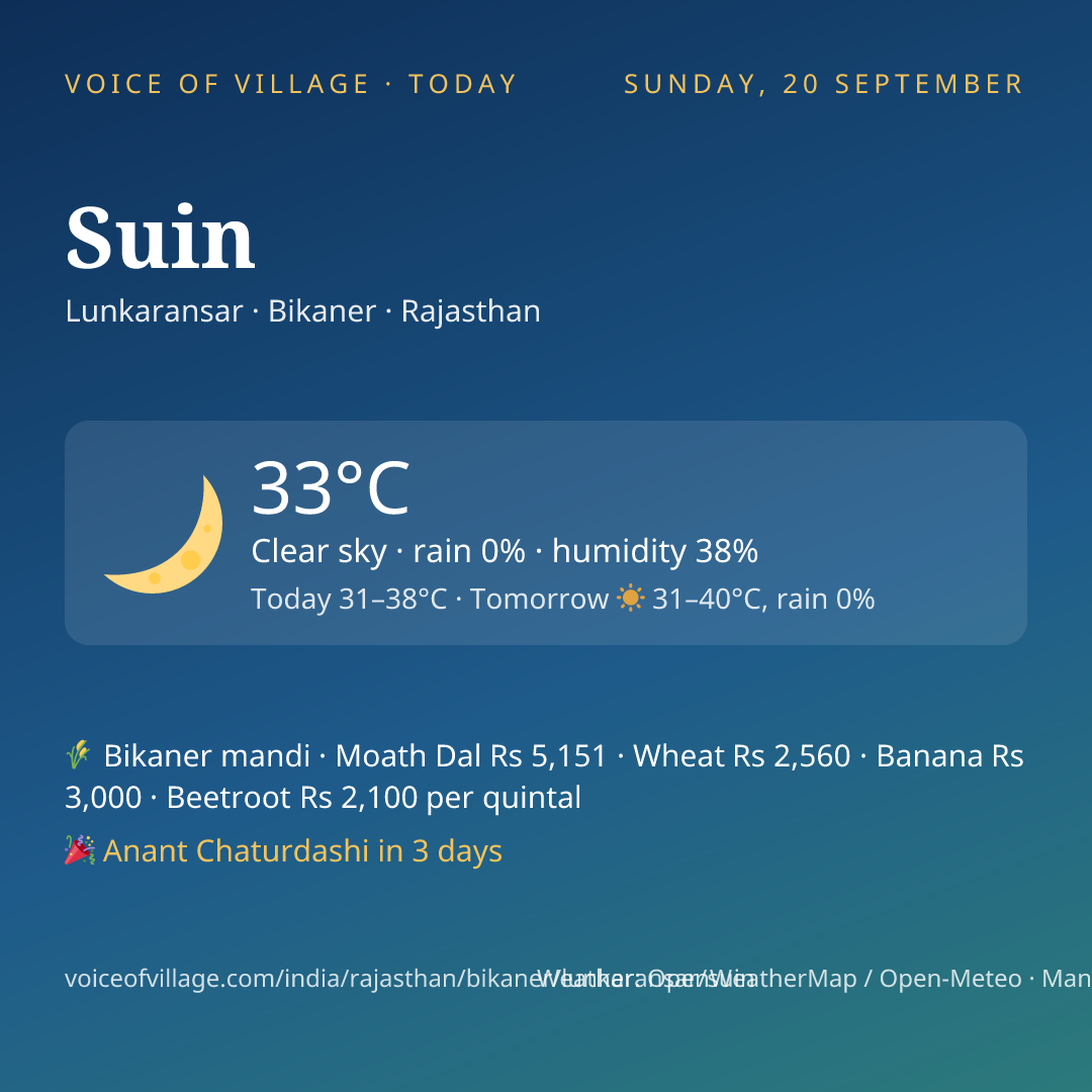 Suin today