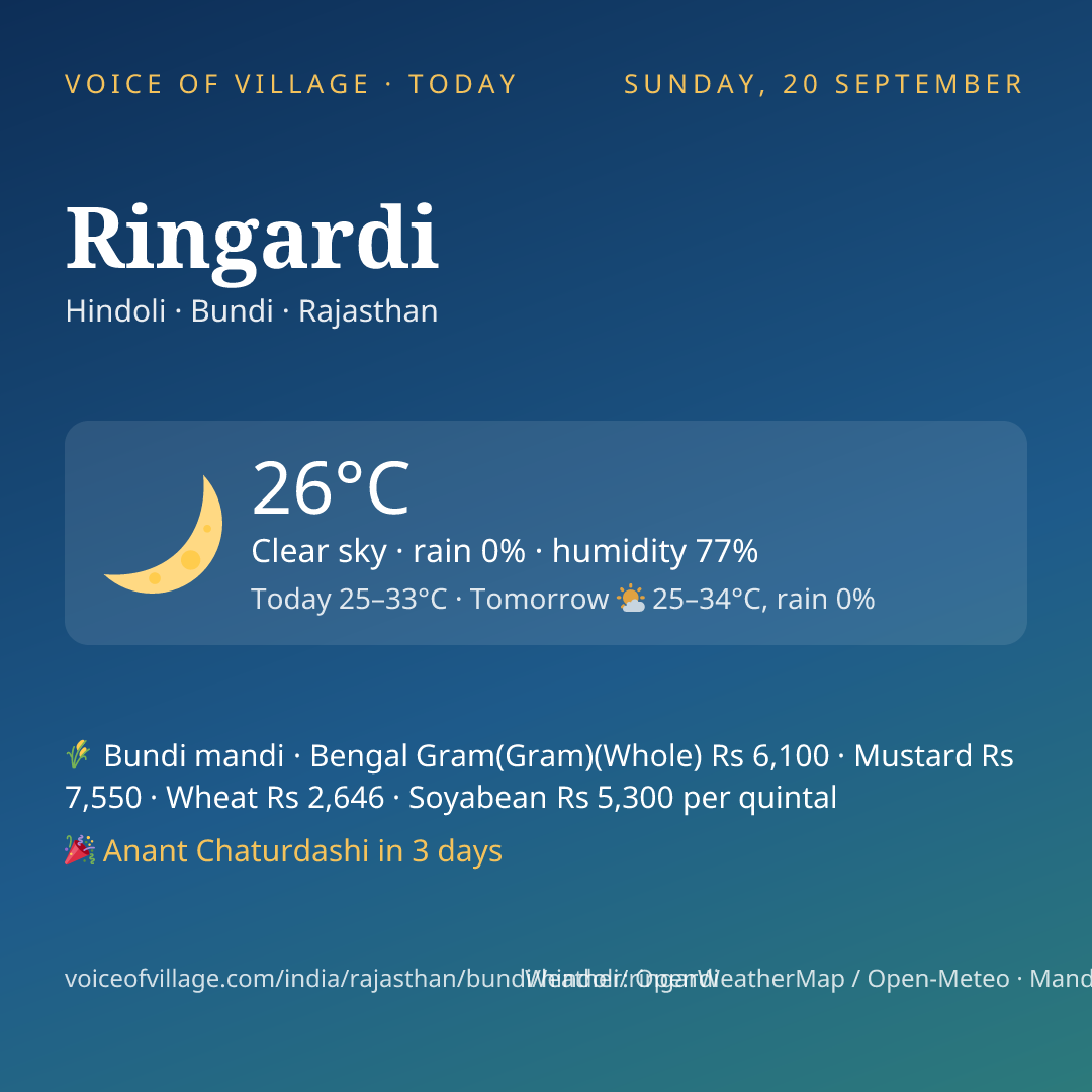 Ringardi today