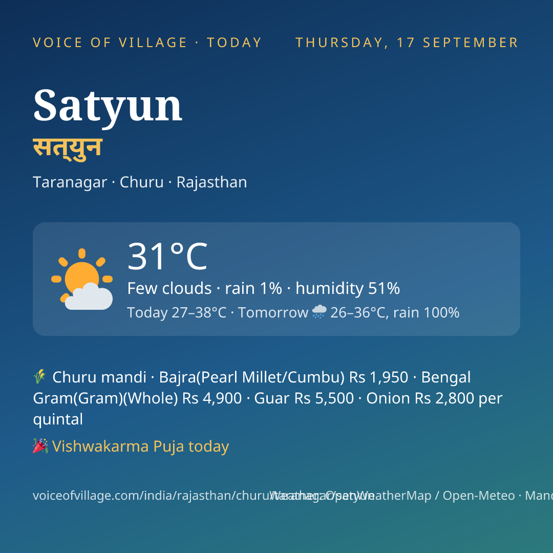 Satyun today