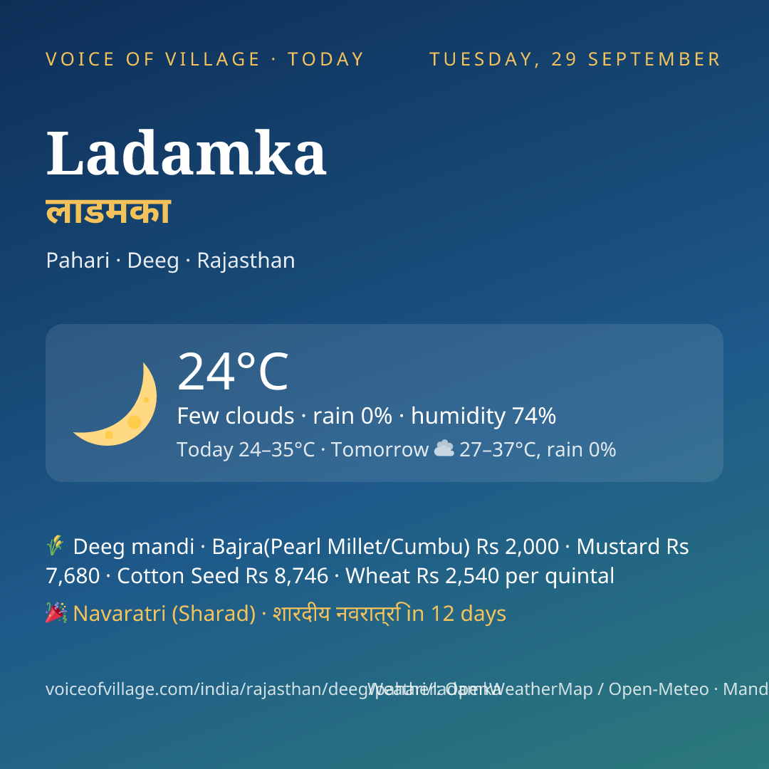 Ladamka today