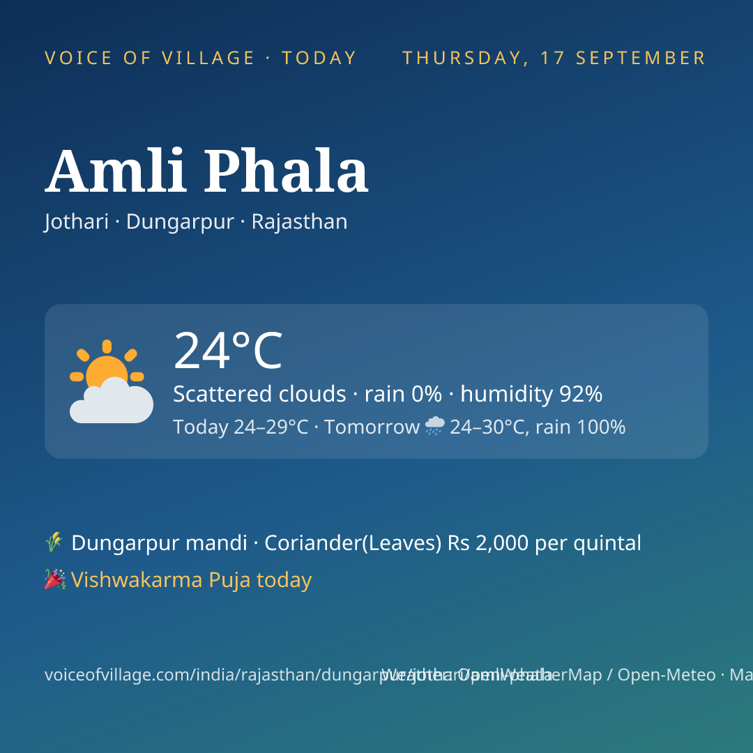 Amli Phala today