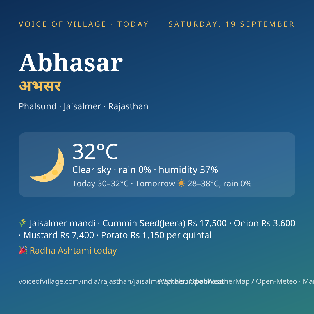 Abhasar today