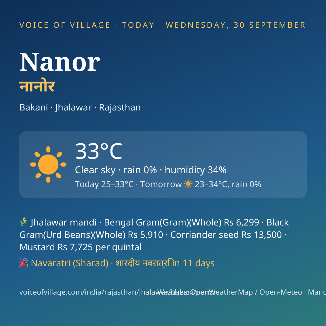 Nanor today