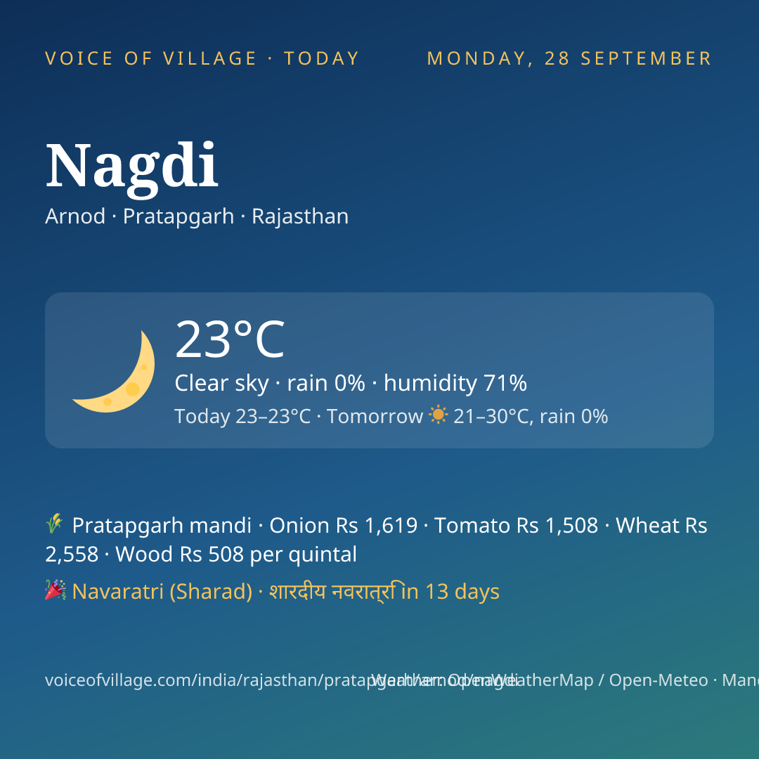 Nagdi today