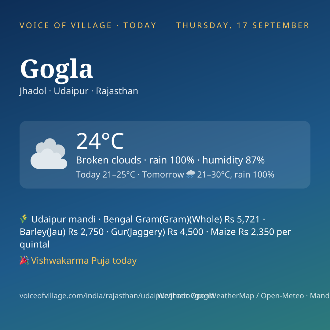Gogla today