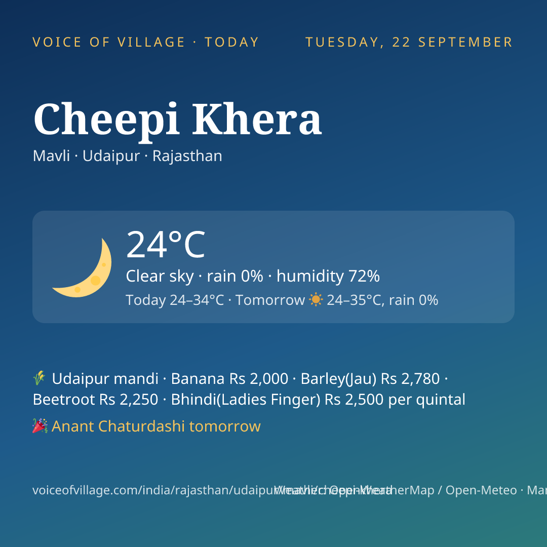 Cheepi Khera today