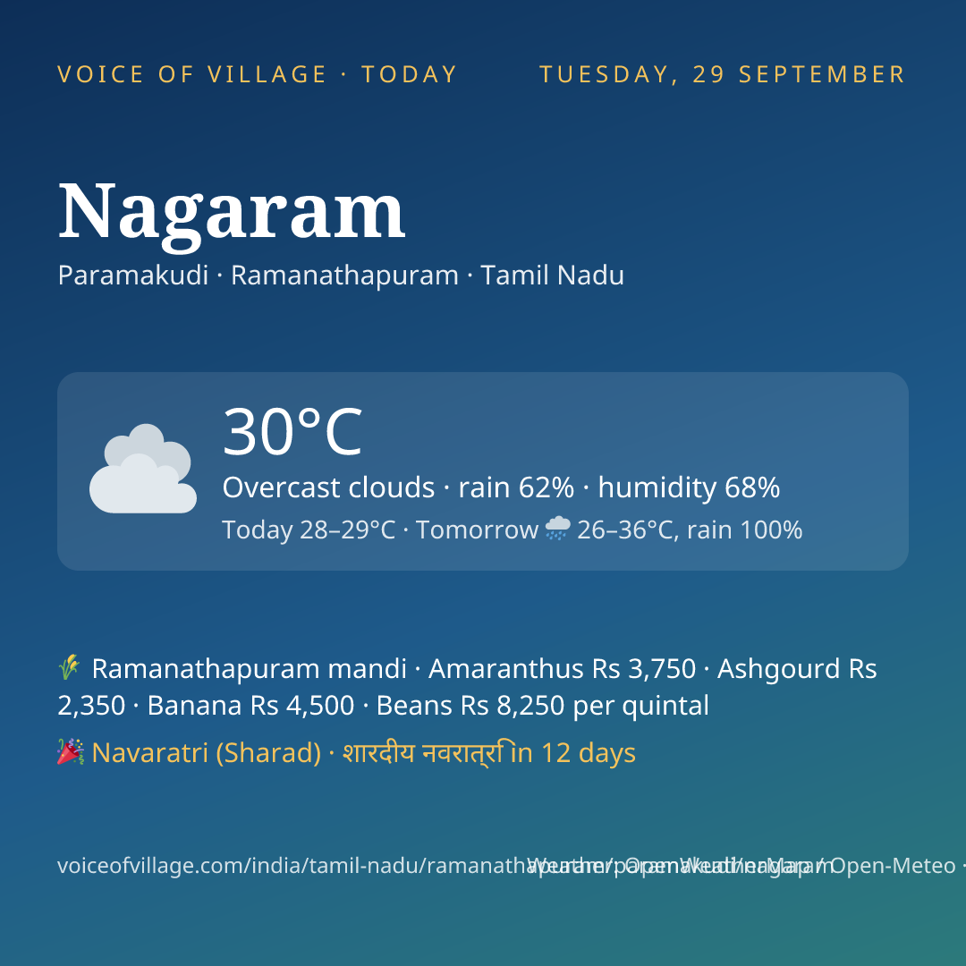 Nagaram today