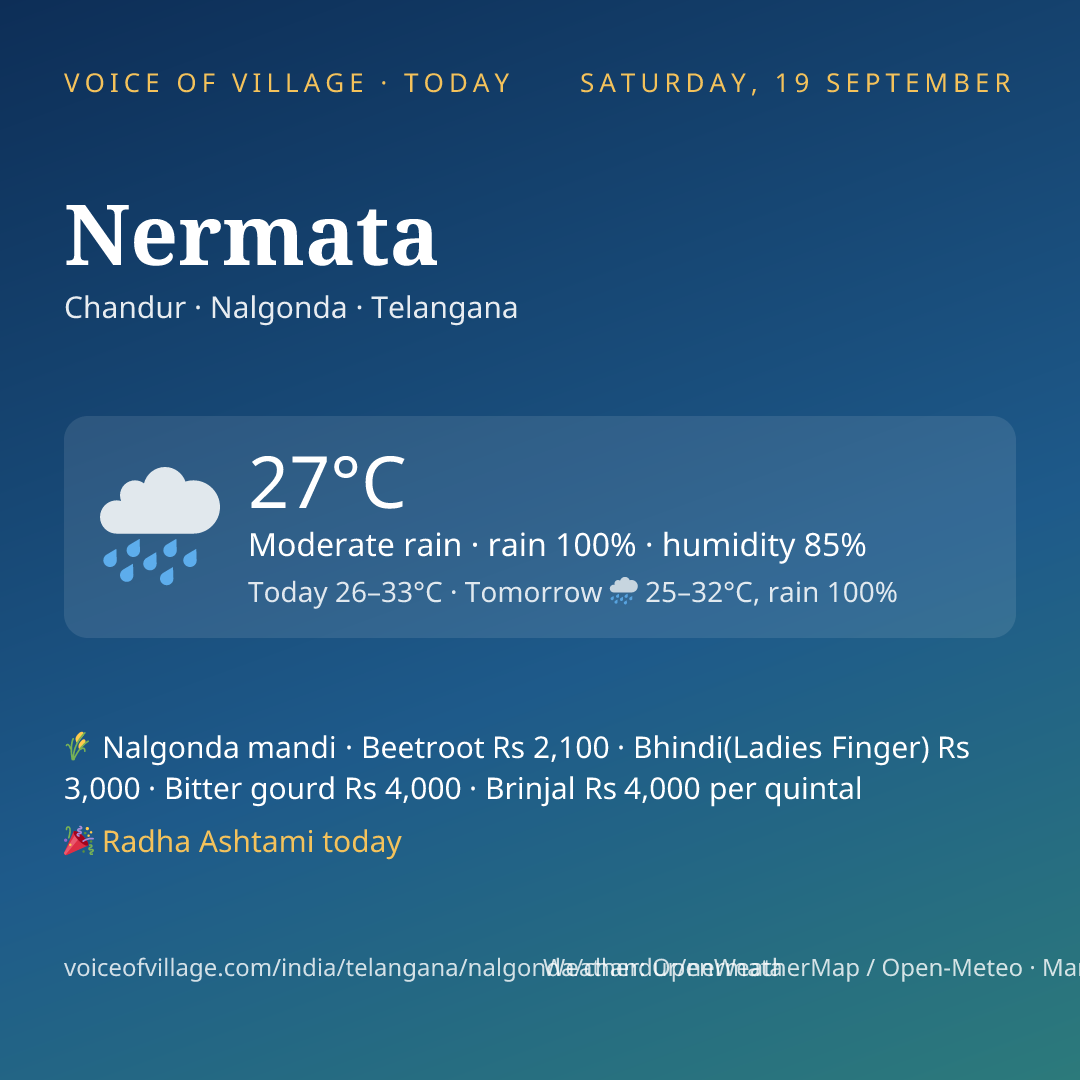 Nermata today