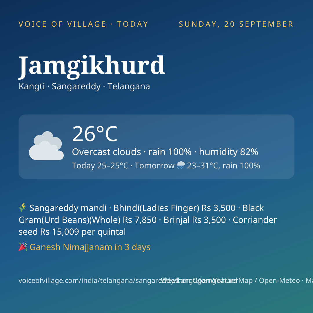 Jamgikhurd today