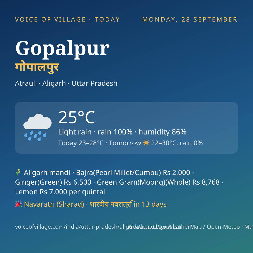 Gopalpur today