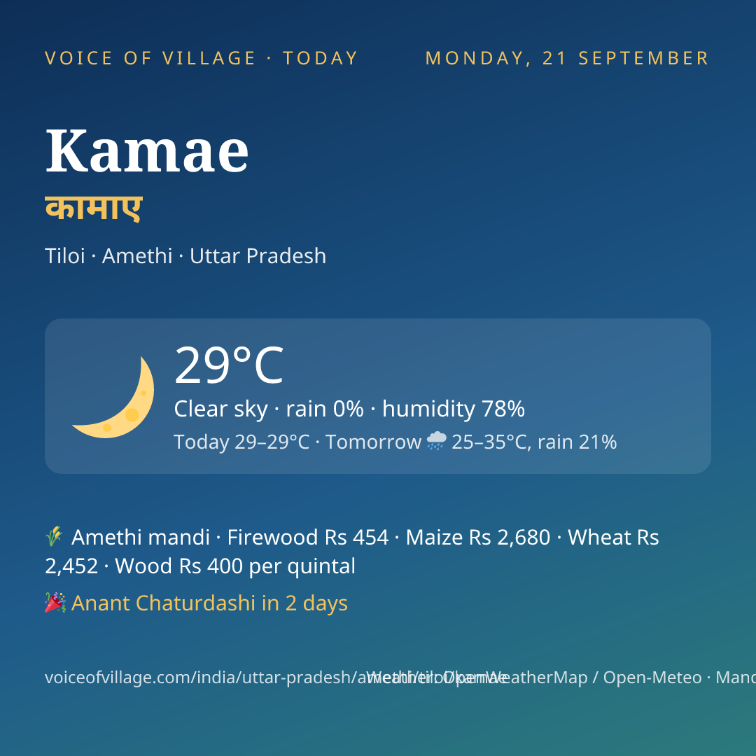 Kamae today