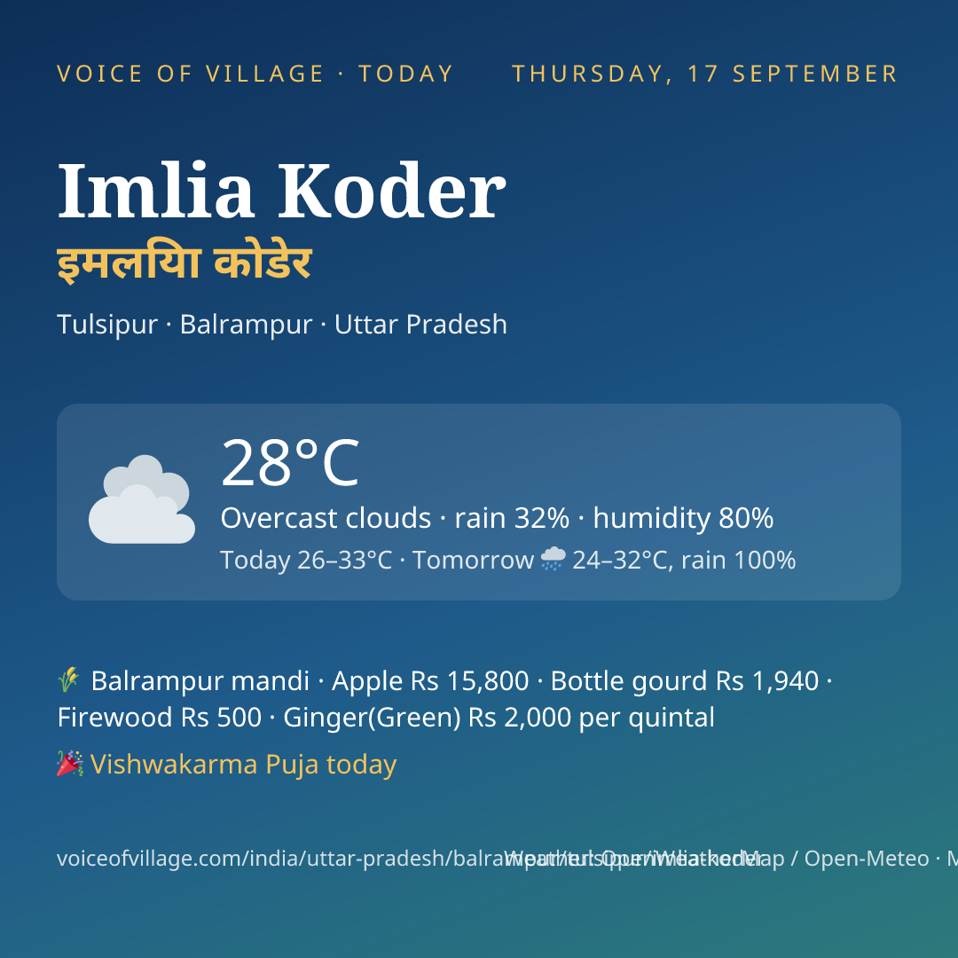 Imlia Koder today
