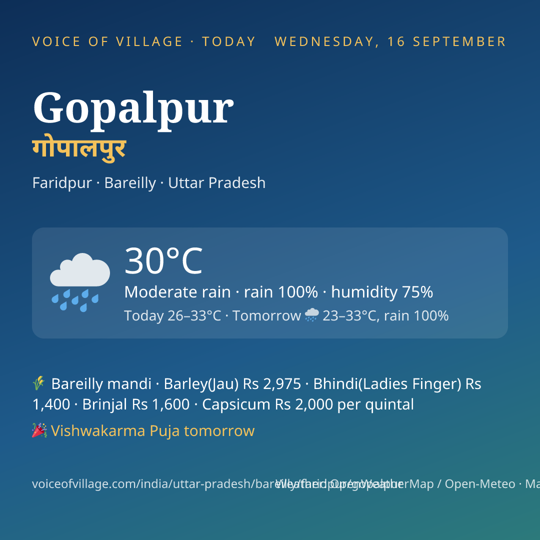 Gopalpur today