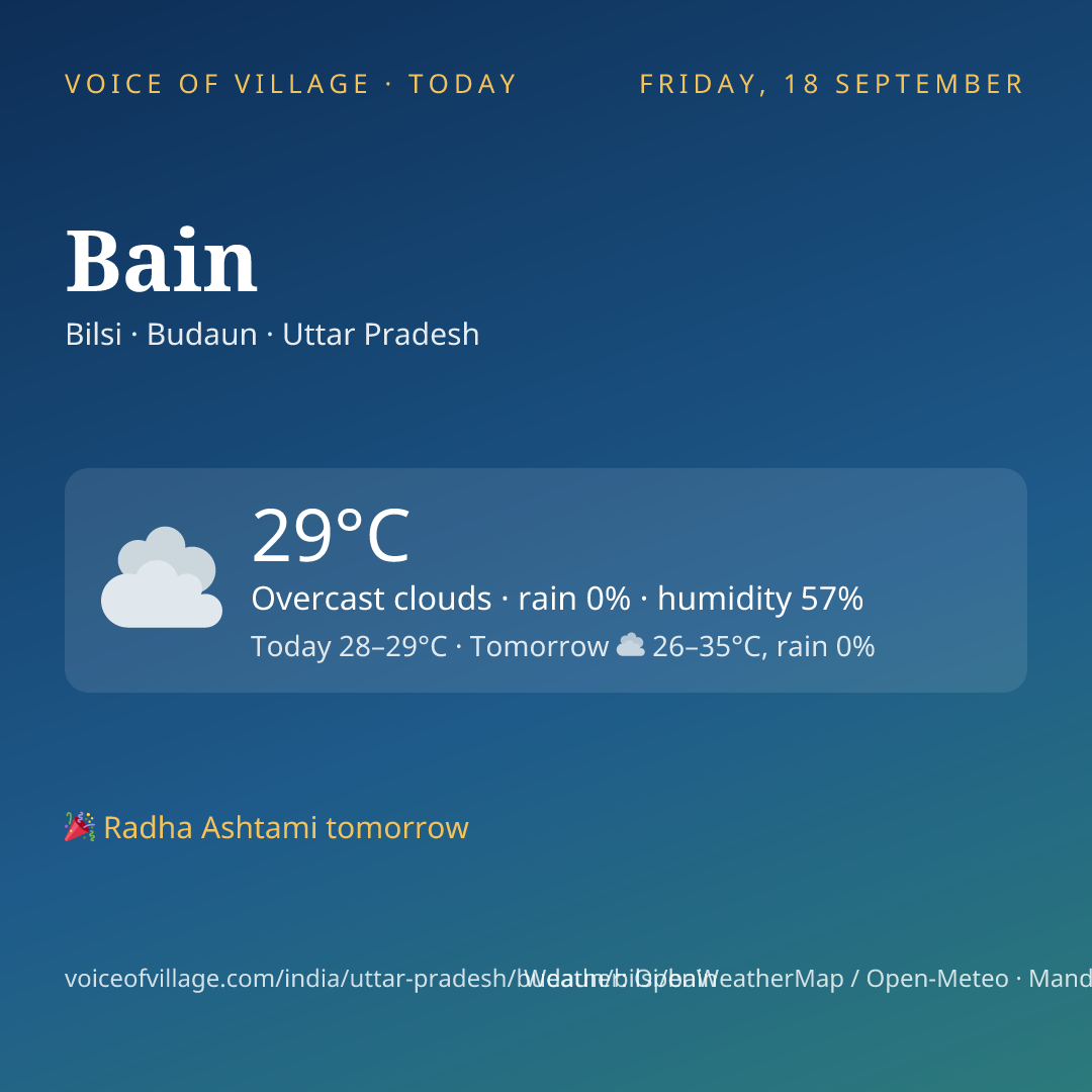Bain today