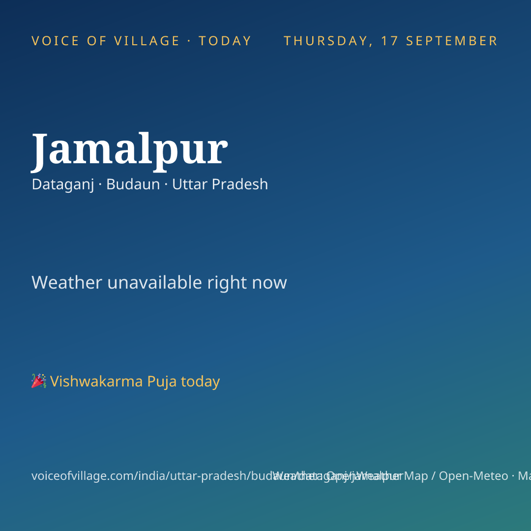 Jamalpur today