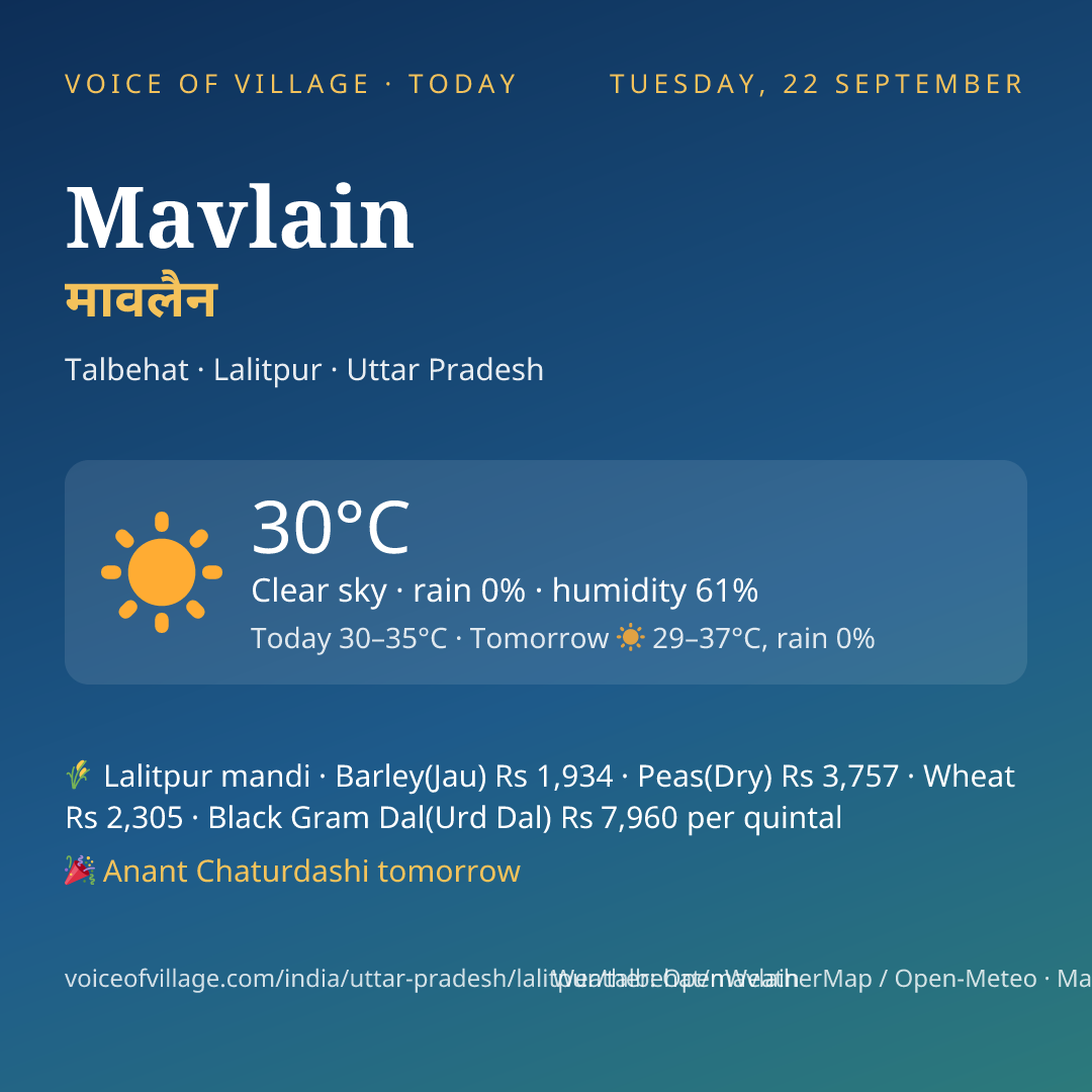 Mavlain today