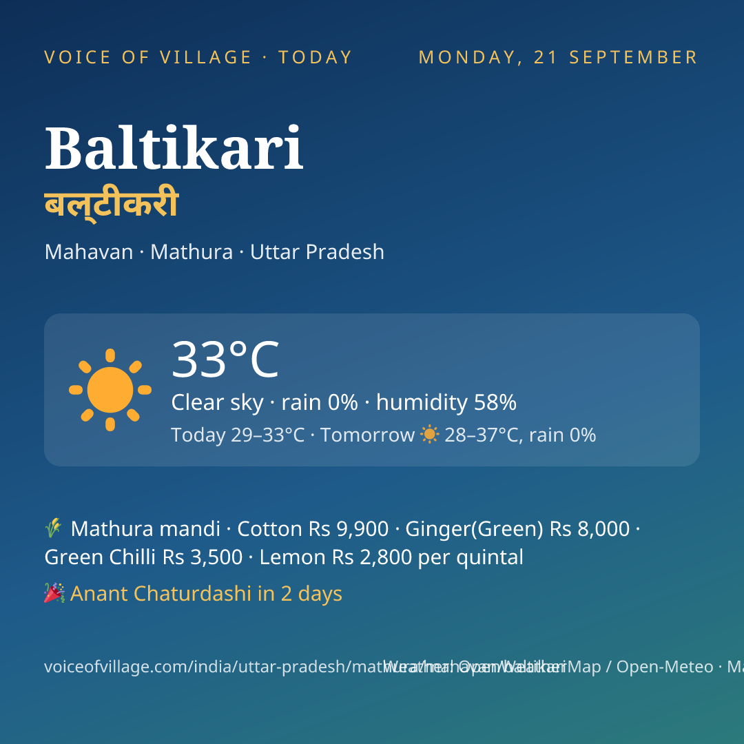 Baltikari today