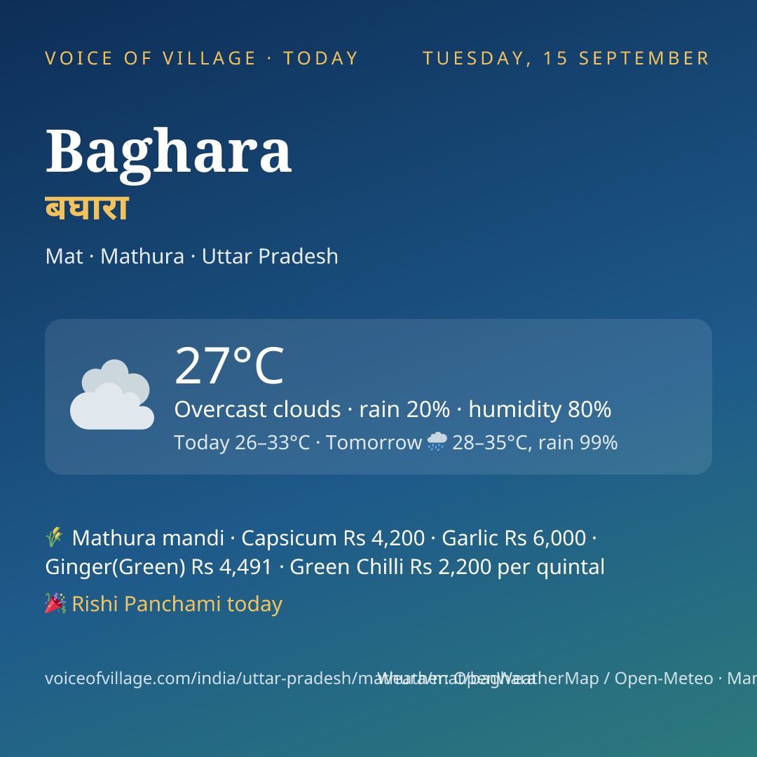 Baghara today