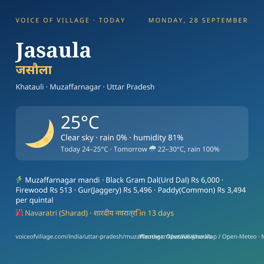 Jasaula today